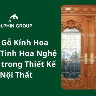 Cửa Gỗ Kính Hoa Đồng