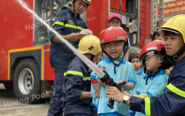 Giáo dục cách phòng cháy chữa cháy cho trẻ