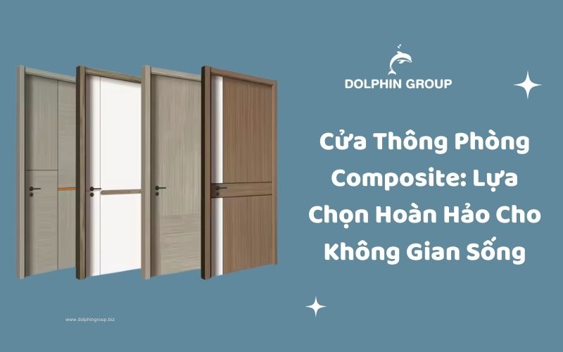 Cửa thông phòng composite